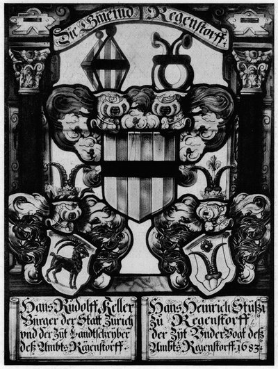 Heraldic Panel by Hans Wilhelm Wolf